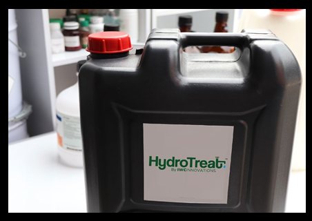 HydroTreat, the advanced-oxidation product line for pools and spas.