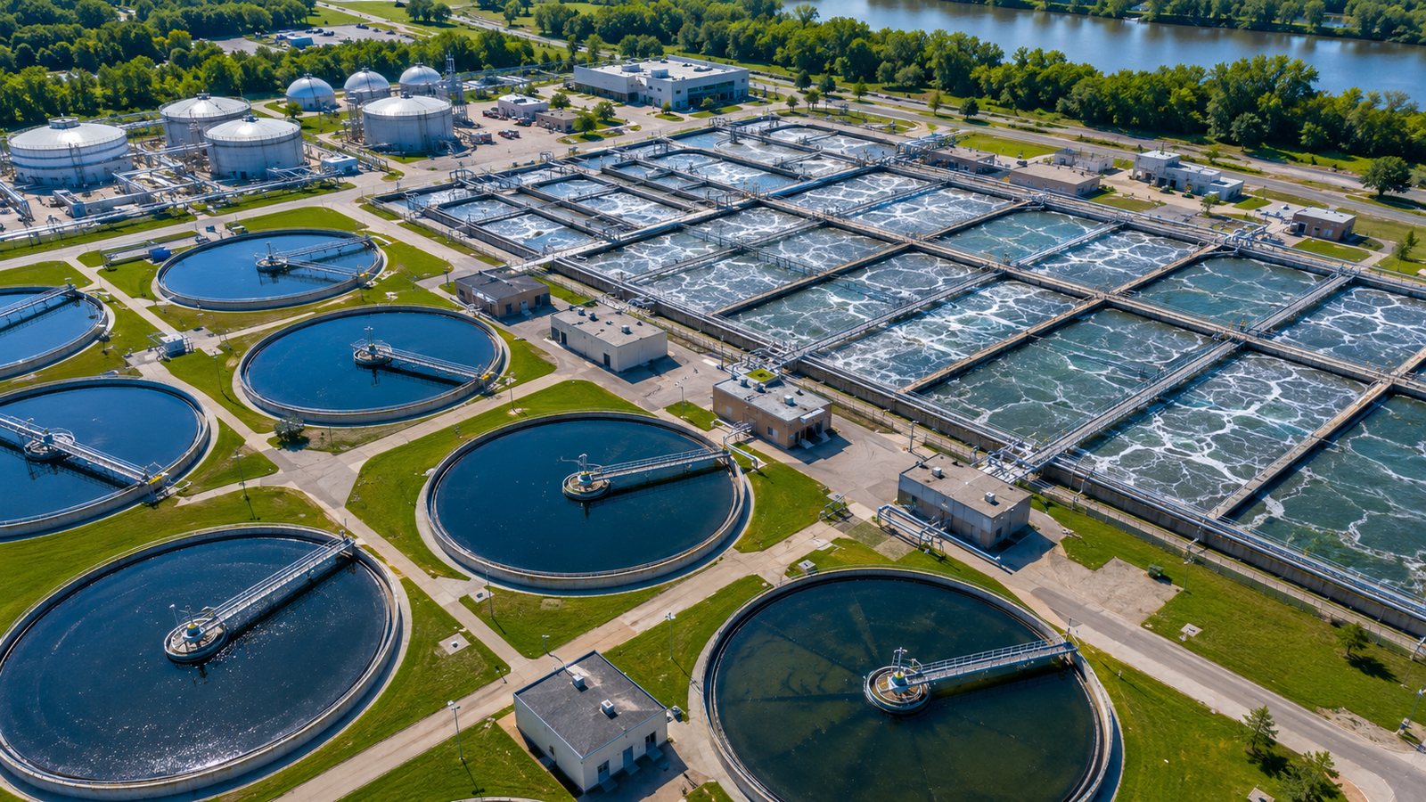 Municipal and utility water treatment